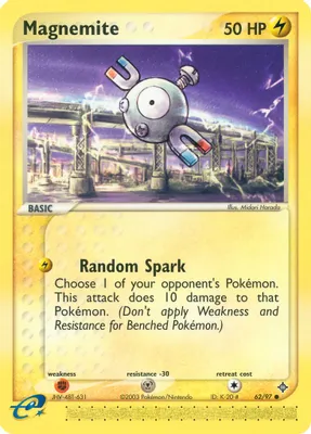 Magnemite - 62/97 from EX Dragon