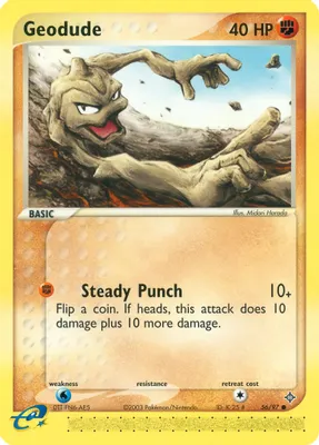 Geodude - 56/97 from EX Dragon