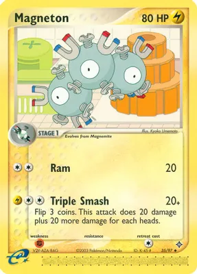 Magneton - 35/97 from EX Dragon