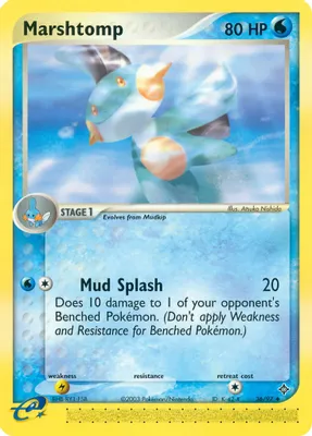 Marshtomp from EX Dragon