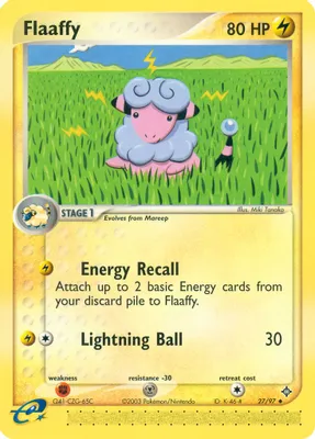 Flaaffy from EX Dragon