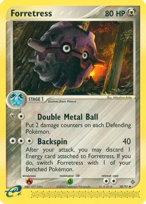 Forretress from EX Dragon