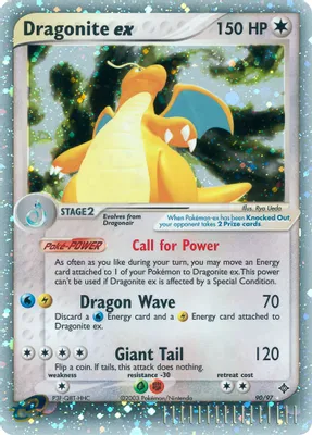 Dragonite ex from EX Dragon