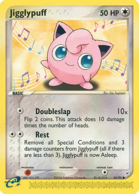 Jigglypuff from EX Team Magma vs Team Aqua