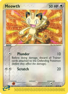 Meowth from EX Team Magma vs Team Aqua