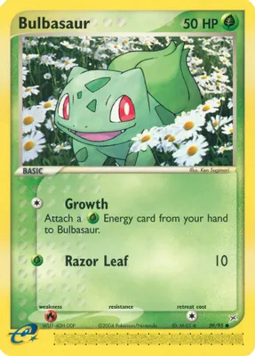 Bulbasaur from EX Team Magma vs Team Aqua