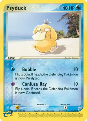Psyduck from EX Team Magma vs Team Aqua