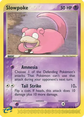 Slowpoke from EX Team Magma vs Team Aqua