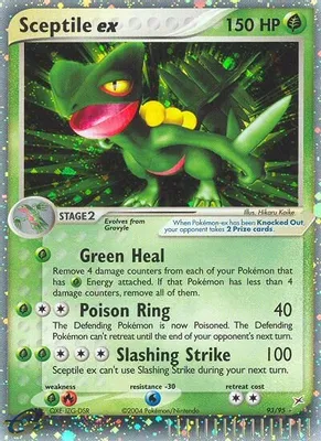 Sceptile ex from EX Team Magma vs Team Aqua