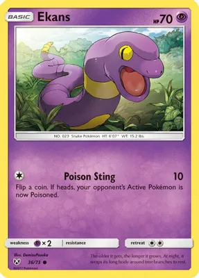 Ekans from Shining Legends