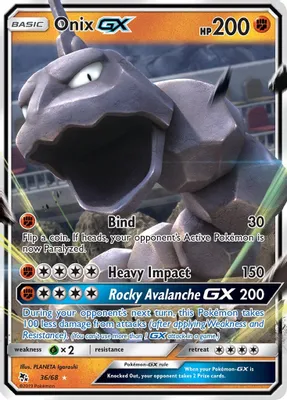 Onix GX from Hidden Fates