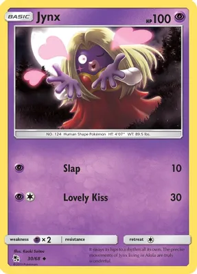 Jynx from Hidden Fates