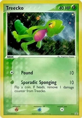 Treecko - 016 (EX Deck Tin) from Nintendo Promos