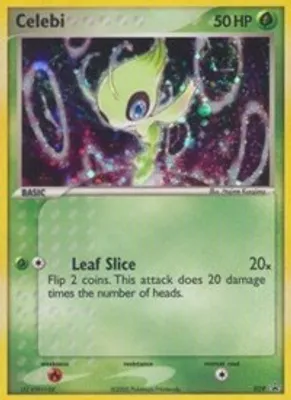 Celebi - 029 (EX Collector's Carry Tin) from Nintendo Promos