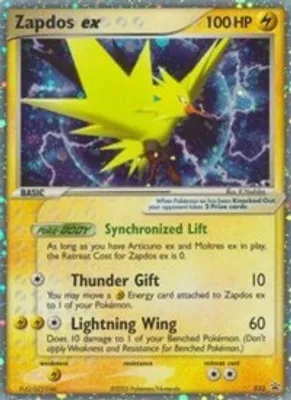 Zapdos ex - 033 (EX Collector's Window Tins) from Nintendo Promos
