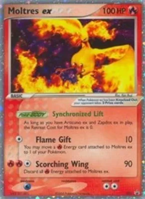 Moltres ex - 031 (EX Collector's Window Tins) from Nintendo Promos