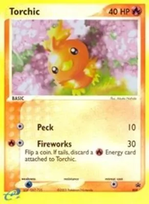 Torchic - 008 (e-League) from Nintendo Promos