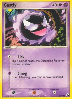 Gastly from EX Legend Maker