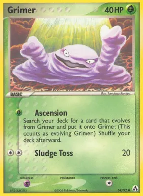 Grimer from EX Legend Maker