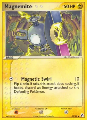 Magnemite from EX Legend Maker