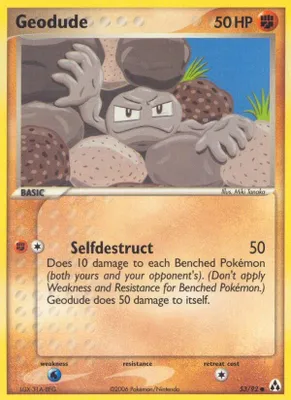 Geodude from EX Legend Maker