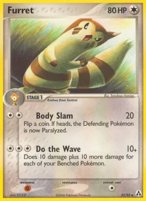 Furret from EX Legend Maker