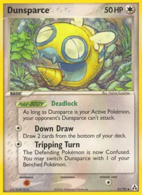 Dunsparce from EX Legend Maker