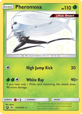 Pheromosa from Hidden Fates: Shiny Vault