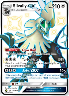 Silvally GX from Hidden Fates: Shiny Vault