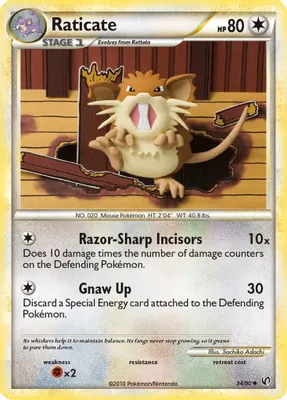 Raticate from Undaunted