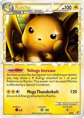 Raichu (Prime) from Undaunted
