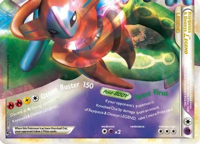 Rayquaza & Deoxys Legend (Bottom) from Undaunted