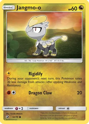 Jangmo-o from Dragon Majesty