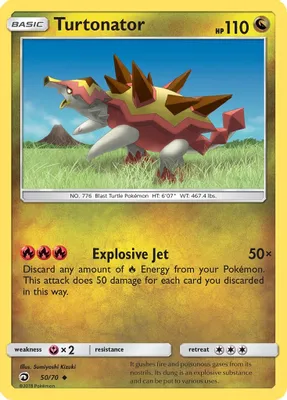 Turtonator from Dragon Majesty