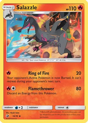 Salazzle from Dragon Majesty