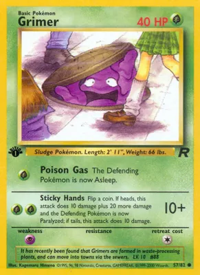 Grimer from Team Rocket