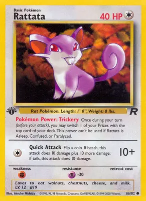 Rattata from Team Rocket