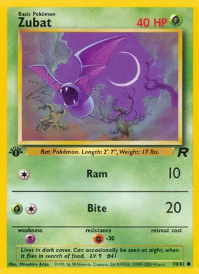Zubat from Team Rocket