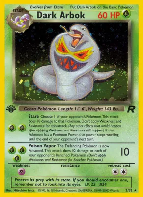 Dark Arbok (2) from Team Rocket