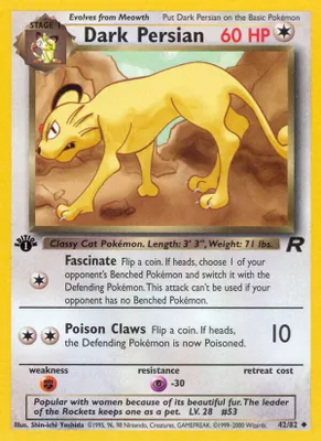 Dark Persian from Team Rocket