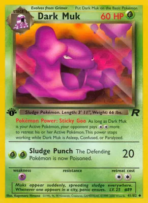 Dark Muk from Team Rocket
