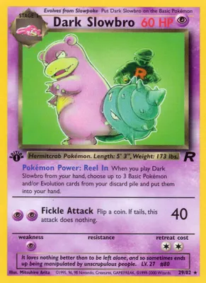 Dark Slowbro (29) from Team Rocket