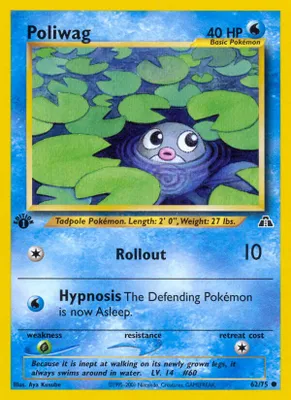 Poliwag from Neo Discovery