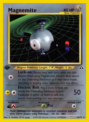 Magnemite (26) from Neo Discovery