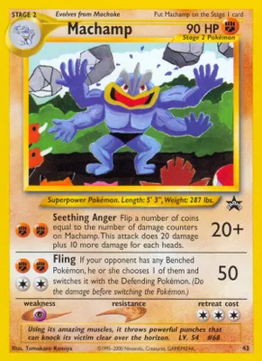 Machamp from WoTC Promo