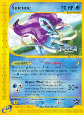 Suicune from WoTC Promo