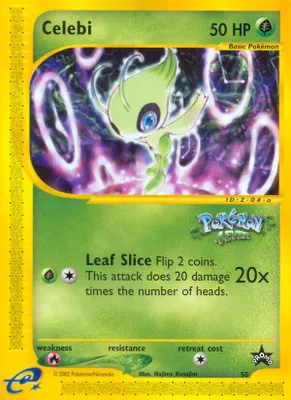 Celebi from WoTC Promo