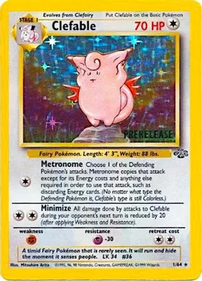 Clefable (Prerelease) from WoTC Promo