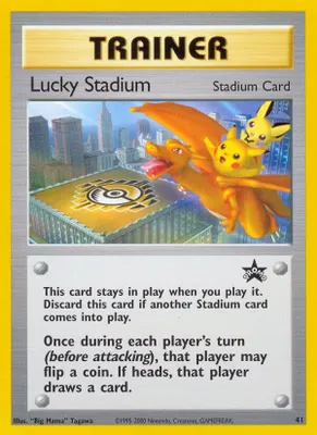 Lucky Stadium from WoTC Promo