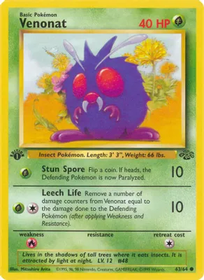 Venonat from Jungle